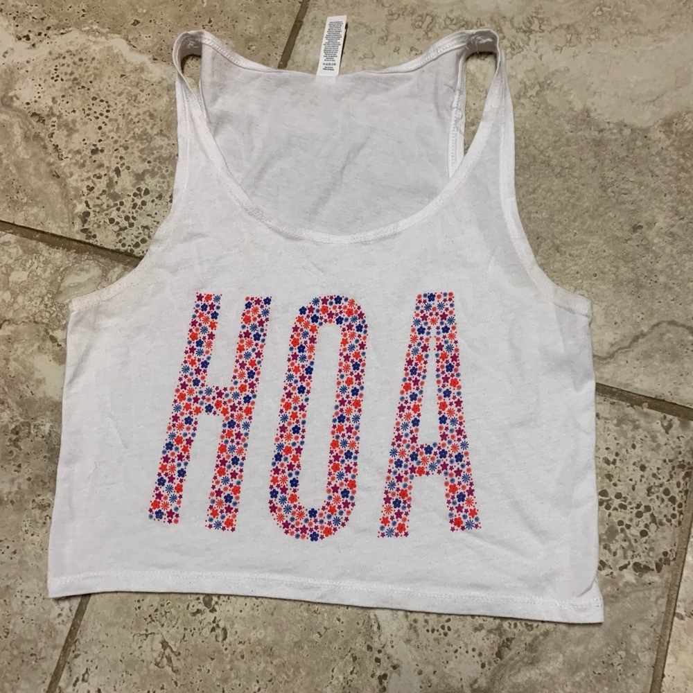 Women’s crop tank size small